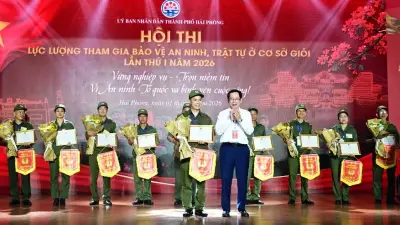 Hải Phòng đăng cai hội thi lực lượng bảo vệ an ninh trật tự giỏi năm 2026