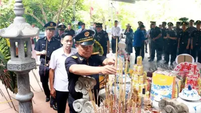 Hải quan tổ chức chuỗi hoạt động tri ân nhân 79 năm Ngày Thương binh-Liệt sĩ