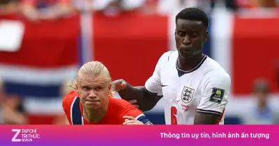 HLV Na Uy xác nhận Haaland kiệt sức và đau chân sau trận thua Anh