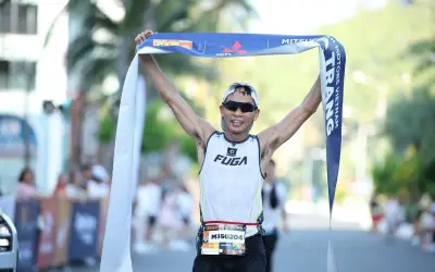 Hàng nghìn runner chinh phục núi Cô Tiên ở giải Nha Trang City Trail 2026