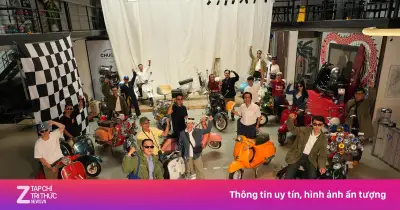 Hàng trăm Vespa cổ tụ hội tại Vietnam Scooters Fest 2026 ở TP.HCM