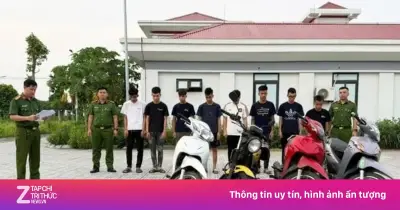 Hưng Yên khởi tố 27 thanh niên mang hung khí diễu phố thị uy
