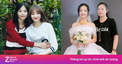 Đôi bạn thân thành chị em dâu sau 17 năm, đám cưới cùng một nhà
