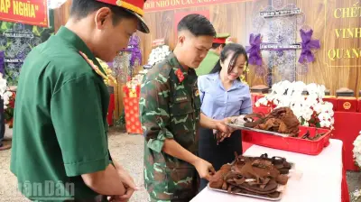 Đội K72 tìm được 26 hài cốt liệt sĩ tại Đồng Nai