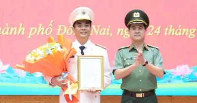 Đại tá Trần Trọng Thủy được bổ nhiệm Phó giám đốc Công an TP Đồng Nai
