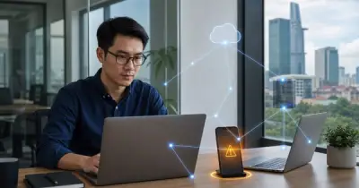 Điểm mù bảo mật thiết bị doanh nghiệp: Từ quản lý đến phản ứng tự động