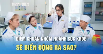 Điểm tổ hợp B00 tăng, điểm chuẩn ngành sức khỏe biến động ra sao?