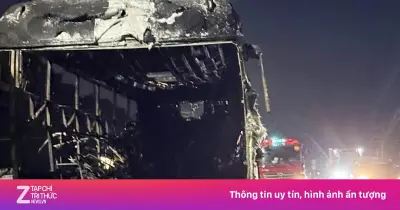 Điều tra vụ cháy xe khách 7 người tử vong ở Đồng Nai