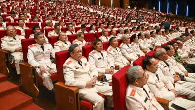 Kỷ niệm 80 năm Ngày truyền thống An ninh nhân dân, đón Huân chương Sao Vàng