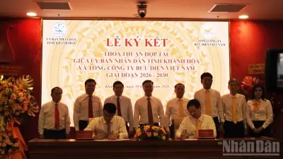 Khánh Hòa ký thỏa thuận hợp tác với Bưu điện Việt Nam giai đoạn 2026-2030