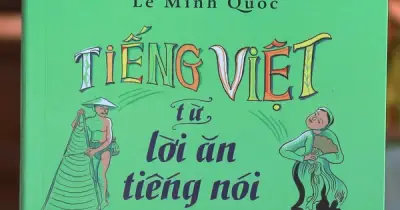 Lê Minh Quốc ra mắt sách 'Tiếng Việt - từ lời ăn tiếng nói người Việt'