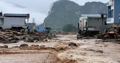 Lũ quét Lai Châu: 1 người chết, hơn 4.600 người bị cô lập