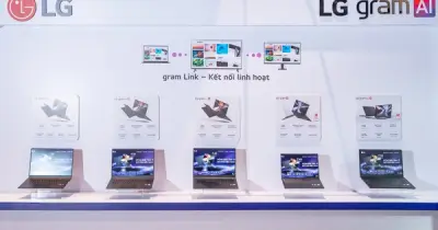 LG ra mắt dòng laptop gram AI 2026 tại Việt Nam với Aerominum và Dual AI