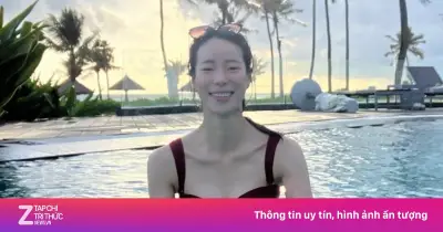 Lim Ji Yeon khoe dáng gợi cảm bên bể bơi ở Phú Quốc