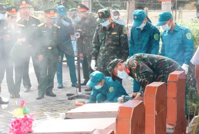 Lâm Đồng thu nhận mẫu sinh phẩm ADN thân nhân liệt sỹ chưa xác định thông tin