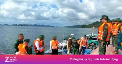 Lật tàu trên biển Vân Đồn, 3 người được cứu, 2 người mất tích