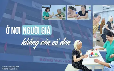 Mô hình chăm sóc sức khỏe ban ngày cho người cao tuổi tại Long Biên: 'Ngôi nhà thứ hai' giữa lòng Hà Nội