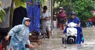 Mưa lớn trên 100mm gây thiệt hại nặng tại nhiều tỉnh miền Bắc