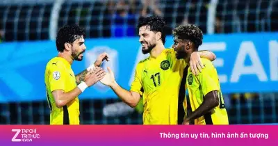 Malaysia đè bẹp Lào 4-0, vươn lên đầu bảng B ASEAN Cup 2026