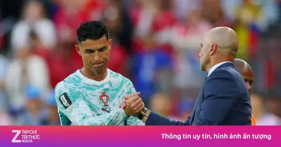 Martinez tiết lộ lý do thay Ronaldo ở phút 81 trận Bồ Đào Nha thắng Croatia