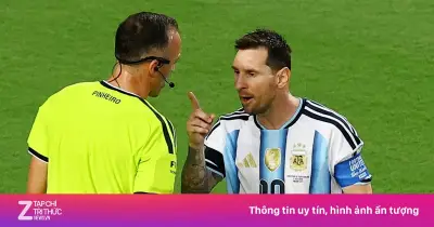 Messi nổi nóng với trọng tài Bồ Đào Nha ở tứ kết World Cup 2026