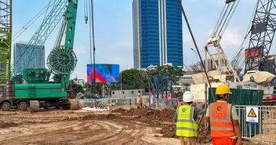 Metro số 5 Hà Nội 72.300 tỷ đồng bắt đầu thi công tường vây ga ngầm S3