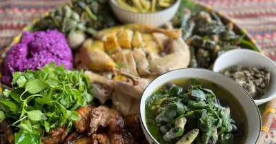 Mâm cỗ tiết kiệm bất ngờ ở Phú Thọ: 6-7 người ăn no, có món kén người thử