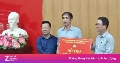 MTTQ Việt Nam phân bổ 5 tỷ đồng hỗ trợ Lai Châu khắc phục hậu quả mưa lũ