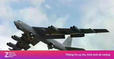 Máy bay ném bom B-52 Mỹ ồ ạt rời Anh sau chiến dịch Iran