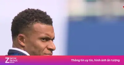 Máy quay lia tới Mbappe mỗi khi Pháp thua bàn trận hạng ba World Cup