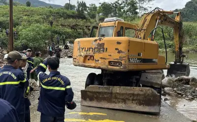 Nam thanh niên tử vong khi đi xe máy qua đập tràn giữa đêm ở Lai Châu