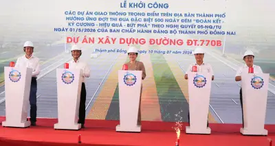 Đồng Nai khởi công 3 tuyến đường kết nối sân bay Long Thành