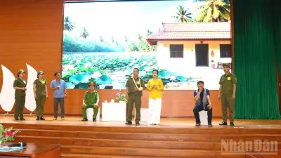 Đồng Tháp, TP.HCM, Cà Mau, Khánh Hòa đoạt giải A hội thi an ninh cơ sở