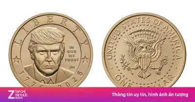 Đồng xu 1 USD in hình ông Trump gây tranh cãi pháp lý
