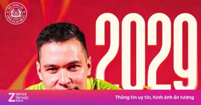 Nguyễn Filip gia hạn hợp đồng với CLB Công an Hà Nội đến năm 2029