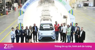 Nhà máy BYD tại Brazil đạt 100.000 xe sau một năm hoạt động