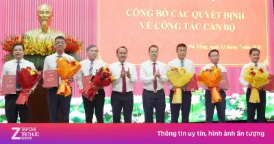 Đà Nẵng điều động, bổ nhiệm nhiều cán bộ chủ chốt ngày 22/7