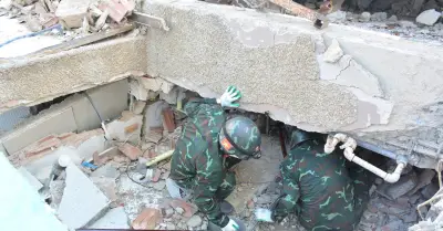 Đoàn Việt Nam cứu hộ tại khu vực thiệt hại nặng nhất sau động đất ở Venezuela