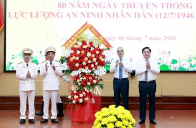 Phú Thọ kỷ niệm 80 năm Ngày truyền thống lực lượng An ninh nhân dân