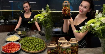 Phương Oanh bất ngờ tái xuất khoe eo thon sau sinh, bật mí bí quyết nấu ăn ngon