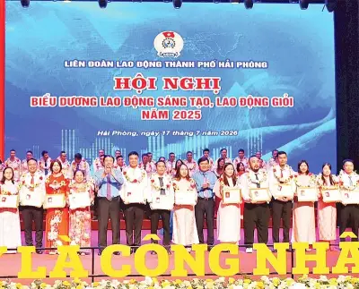 Phong trào lao động sáng tạo Hải Phòng lan tỏa mạnh mẽ năm 2025