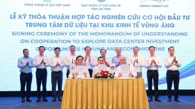 PV GAS ký loạt thỏa thuận chiến lược phát triển trung tâm dữ liệu và LNG tại Hà Tĩnh