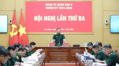 Quân khu 5 sơ kết công tác quân sự 6 tháng đầu năm 2026