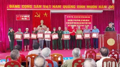 Quảng Ninh khám bệnh, cấp thuốc miễn phí cho 150 người có công