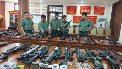 Quảng Trị triệt phá đường dây mua bán vũ khí quân dụng trên mạng