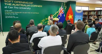 Ra mắt 'Không gian Úc' tại Đại học Cần Thơ: Biểu tượng hợp tác Việt-Úc