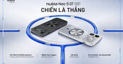 Ra mắt Nubia Neo 5 GT Special Edition: tản nhiệt chủ động, giá tầm trung