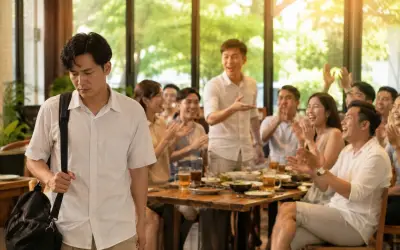 Sau buổi họp lớp, tôi hiểu có những tình bạn chỉ tồn tại khi bạn có tiền