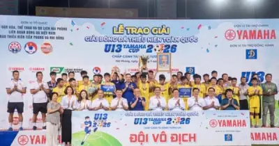 SLNA lần thứ 11 vô địch giải bóng đá thiếu niên toàn quốc 2026
