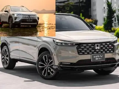 So sánh Honda HR-V e:HEV RS và Toyota Corolla Cross HEV: SUV hybrid dưới 900 triệu